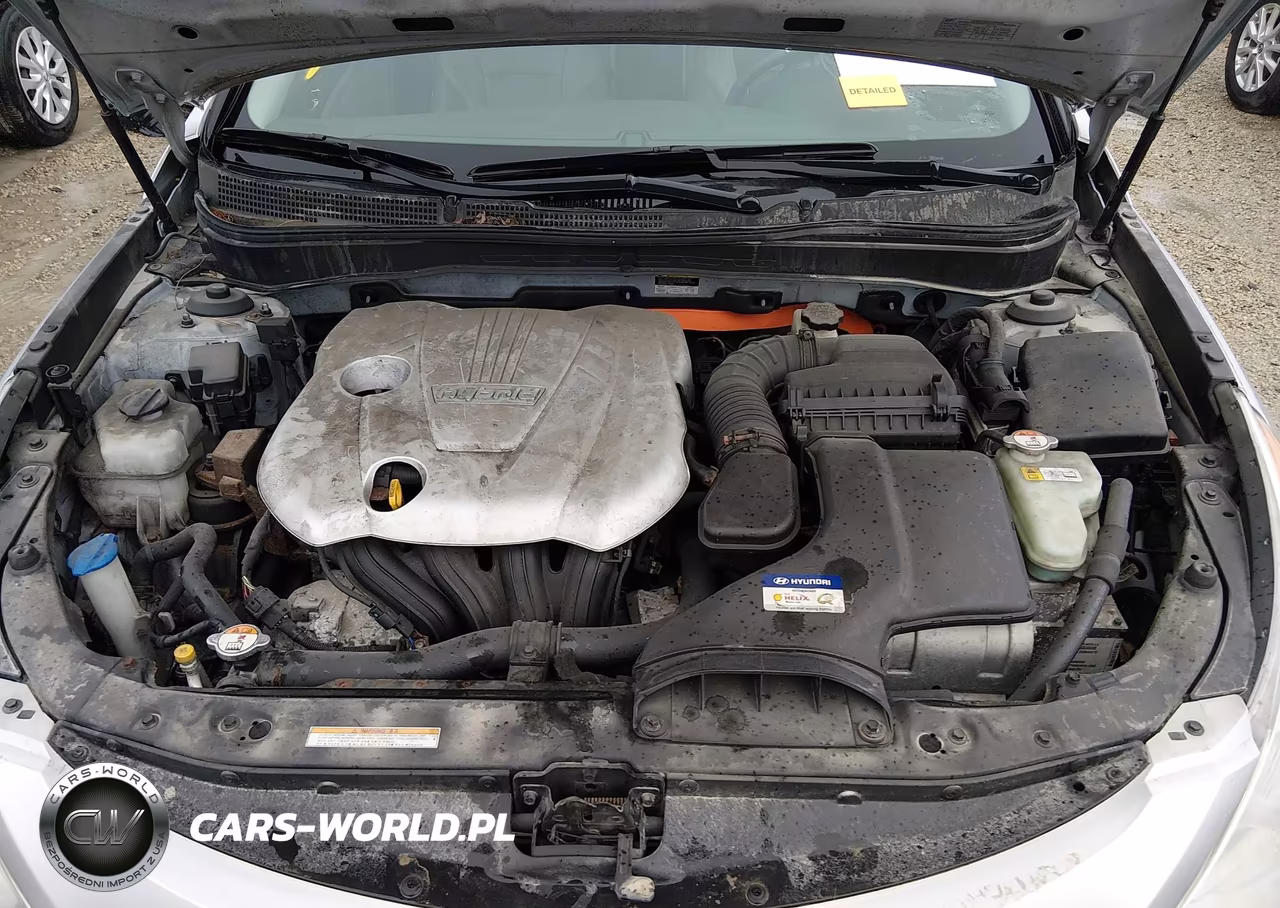 2011 Hyundai Sonata Hybrid VIN:KMHEC4A43BA007653 - 10