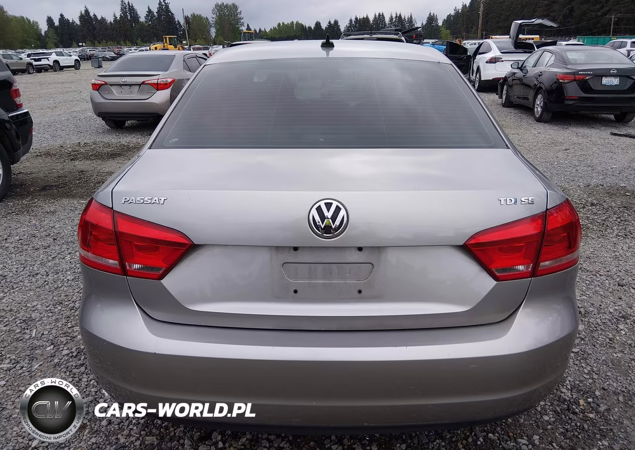 2013 Volkswagen Passat 2.0L Tdi Se VIN:1VWBN7A33DC003505 - 16