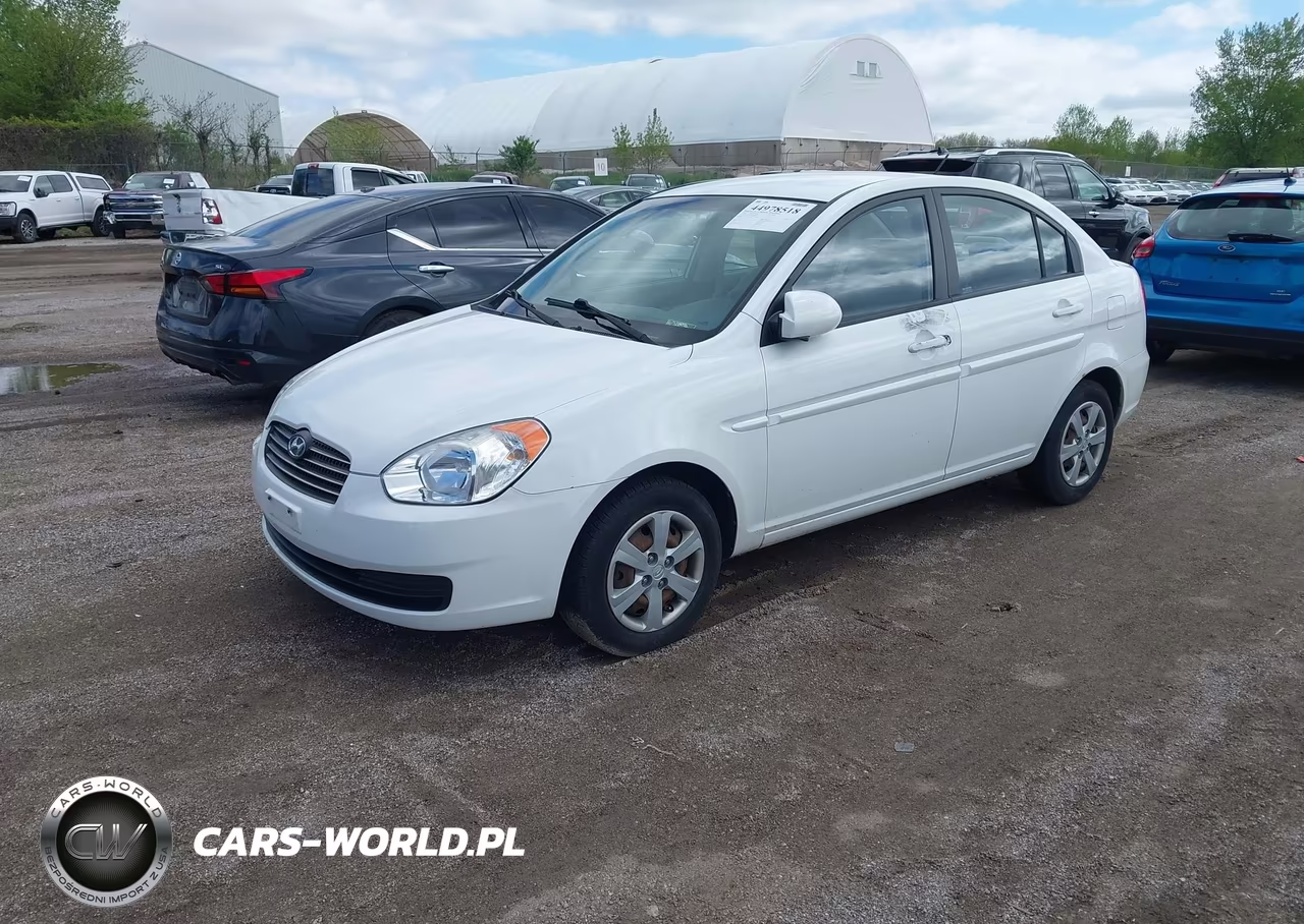 2009 Hyundai Accent Gls VIN:KMHCN46C49U389296 - 2