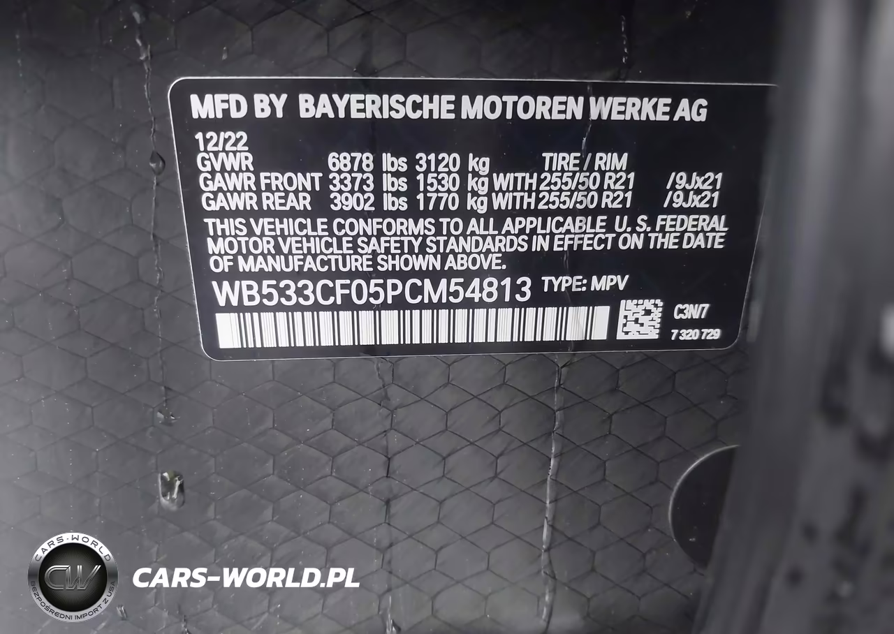 2023 BMW Ix M60 VIN:WB533CF05PCM54813 - 9