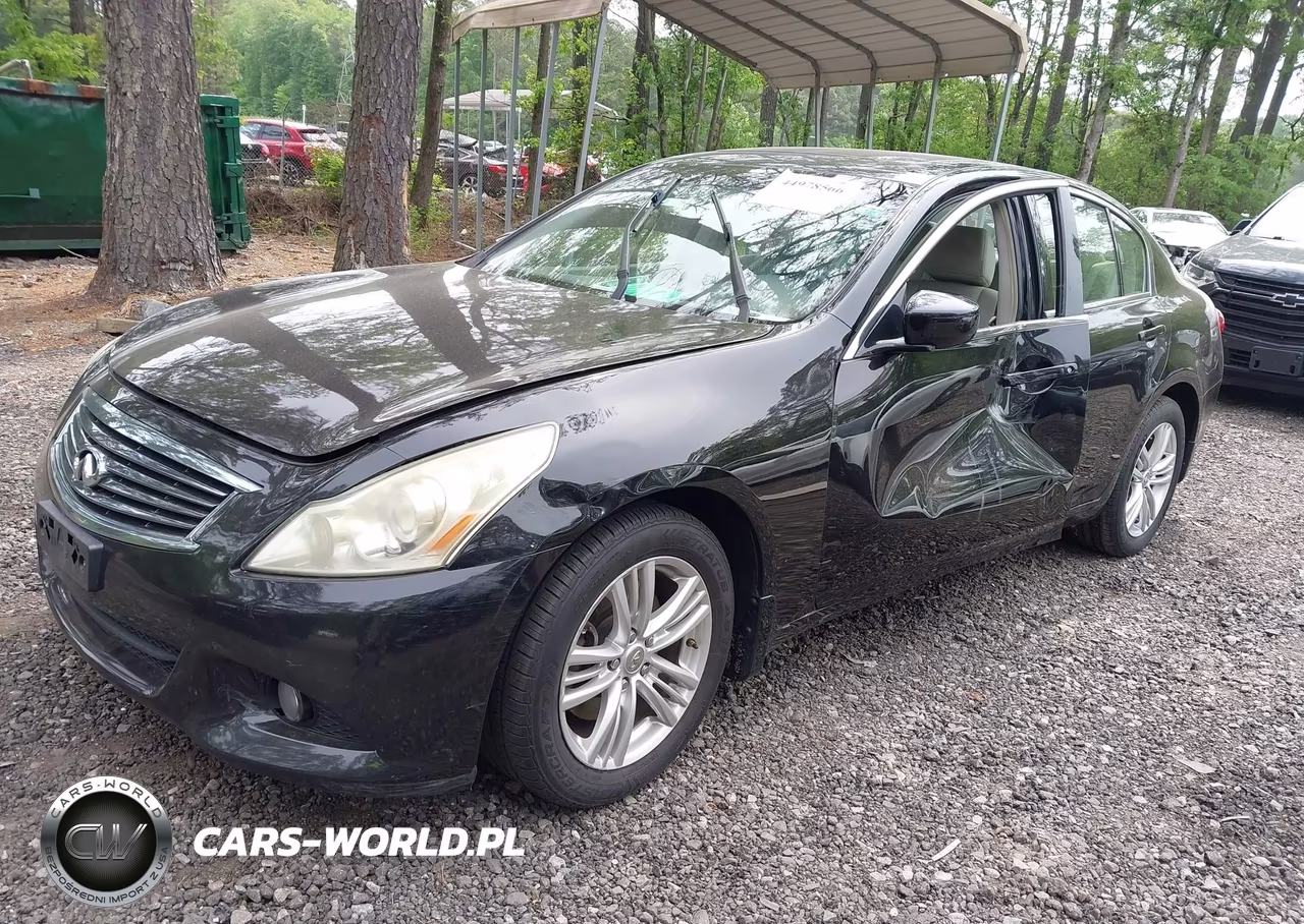 2011 Infiniti G37X VIN:JN1CV6AR2BM355894 - 2