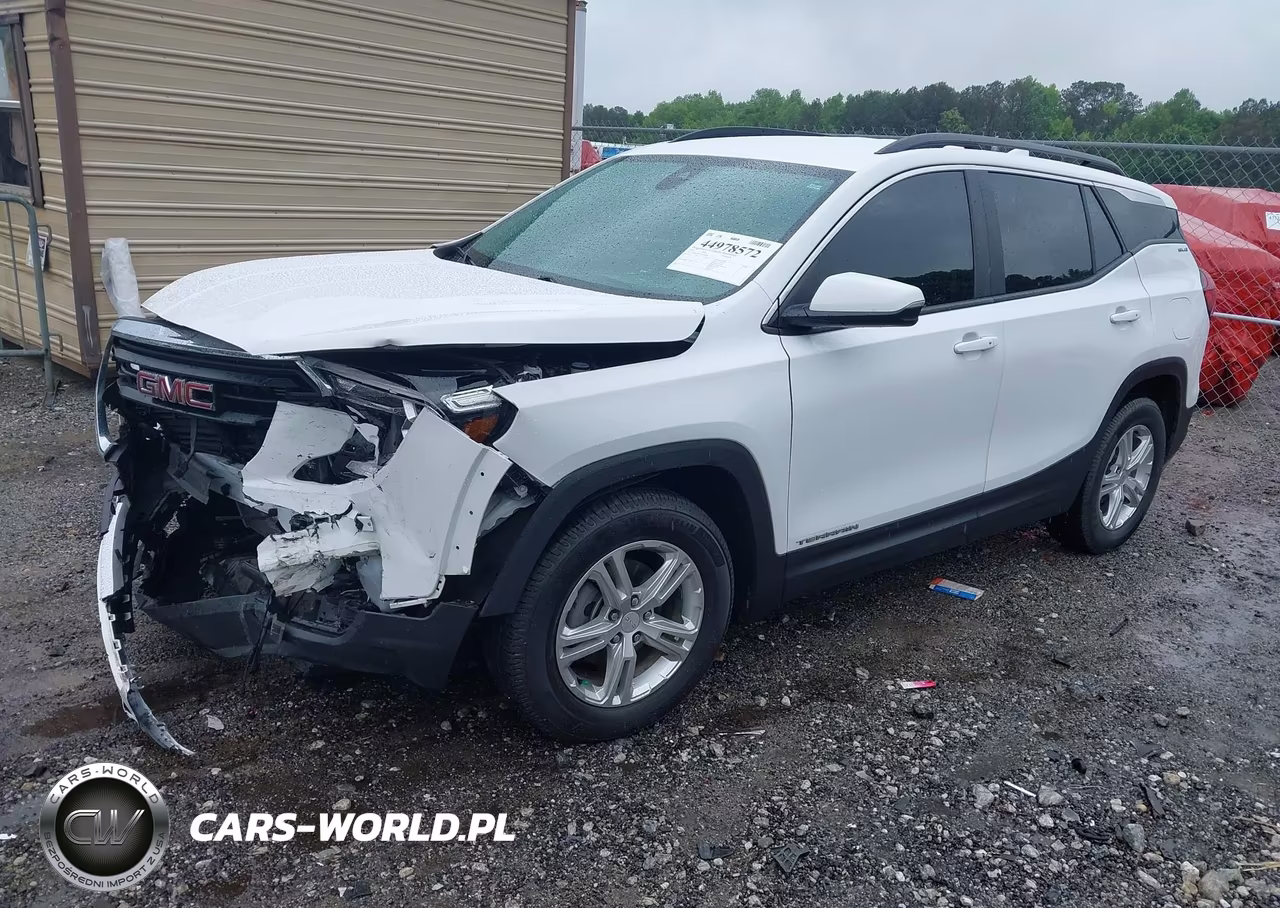 2022 GMC Terrain Fwd Sle VIN:3GKALMEV0NL107880 - 2