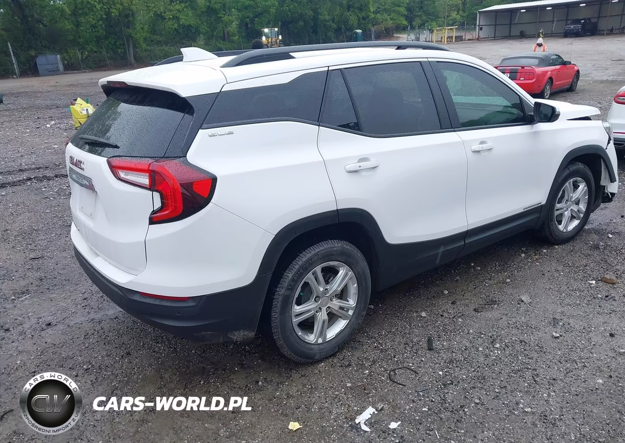 2022 GMC Terrain Fwd Sle VIN:3GKALMEV0NL107880 - 4