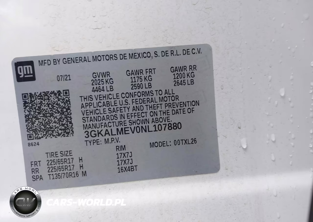 2022 GMC Terrain Fwd Sle VIN:3GKALMEV0NL107880 - 9