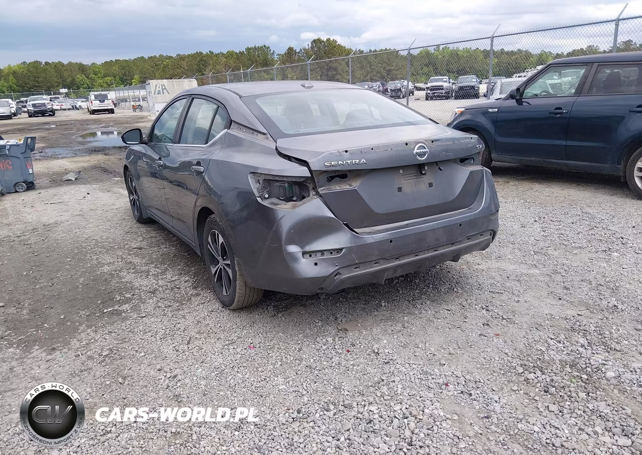 2020 Nissan Sentra Sv Xtronic Cvt VIN:3N1AB8CV5LY265871 - 3