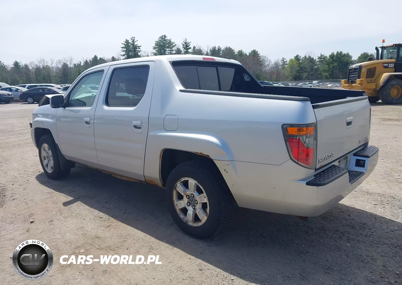 2008 Honda Ridgeline Rtl VIN:2HJYK16598H526877 - 3
