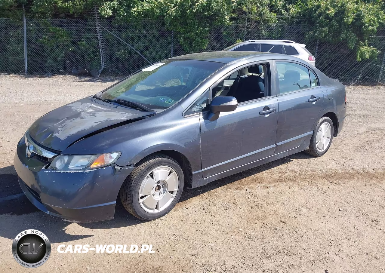 2007 Honda Civic Hybrid VIN:JHMFA36217S024967 - 2