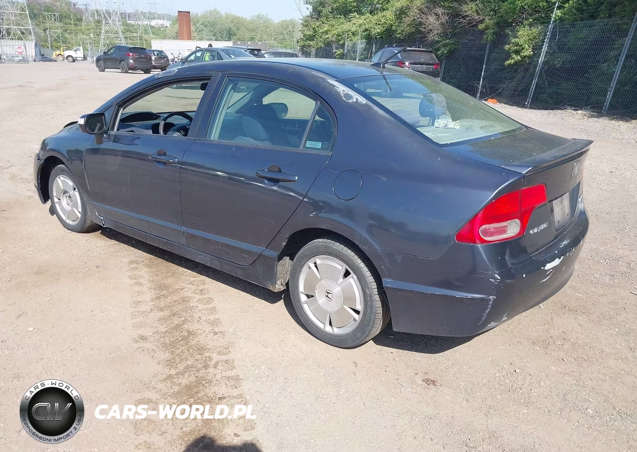 2007 Honda Civic Hybrid VIN:JHMFA36217S024967 - 3
