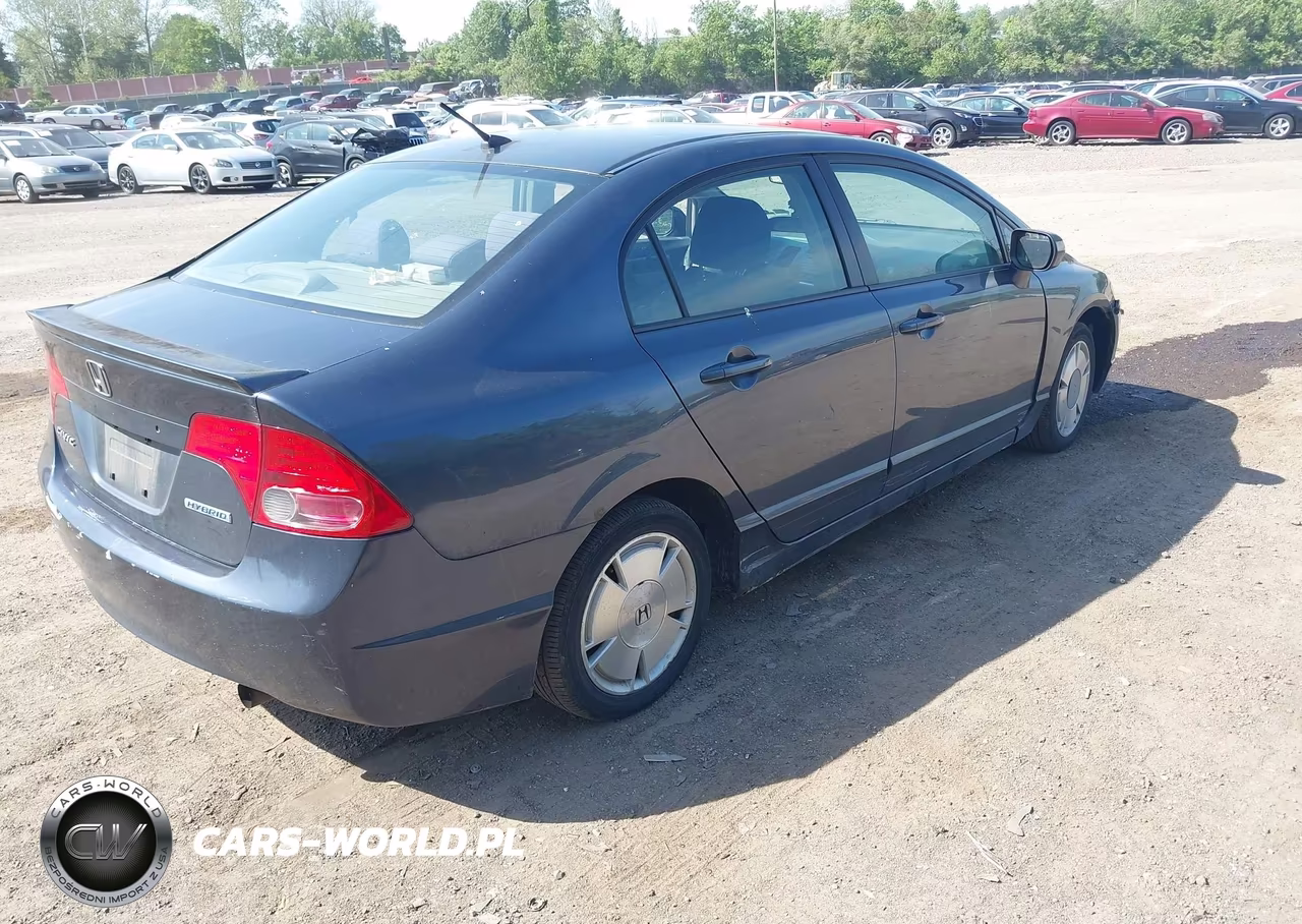 2007 Honda Civic Hybrid VIN:JHMFA36217S024967 - 4
