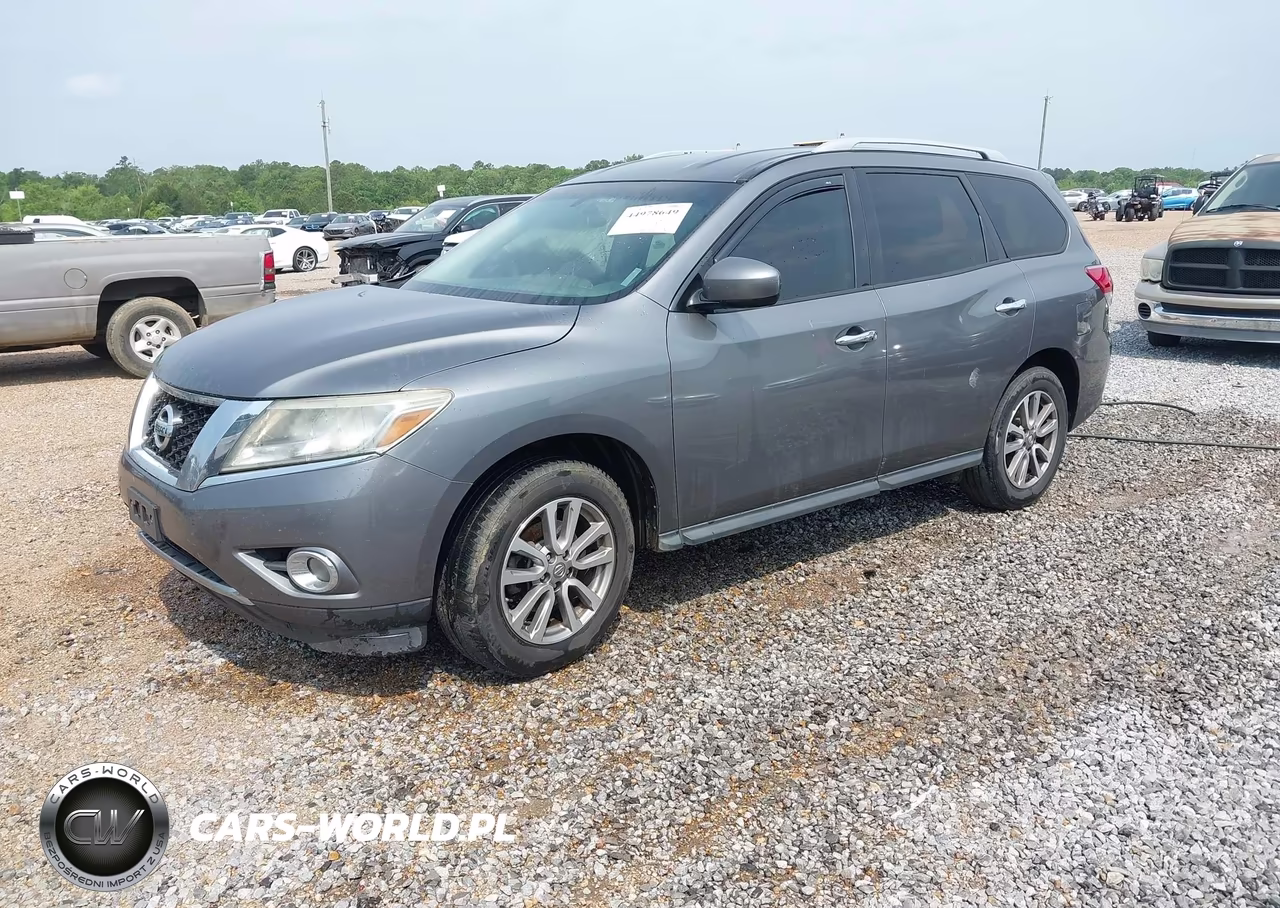 2015 Nissan Pathfinder Sv VIN:5N1AR2MM6FC638274 - 2