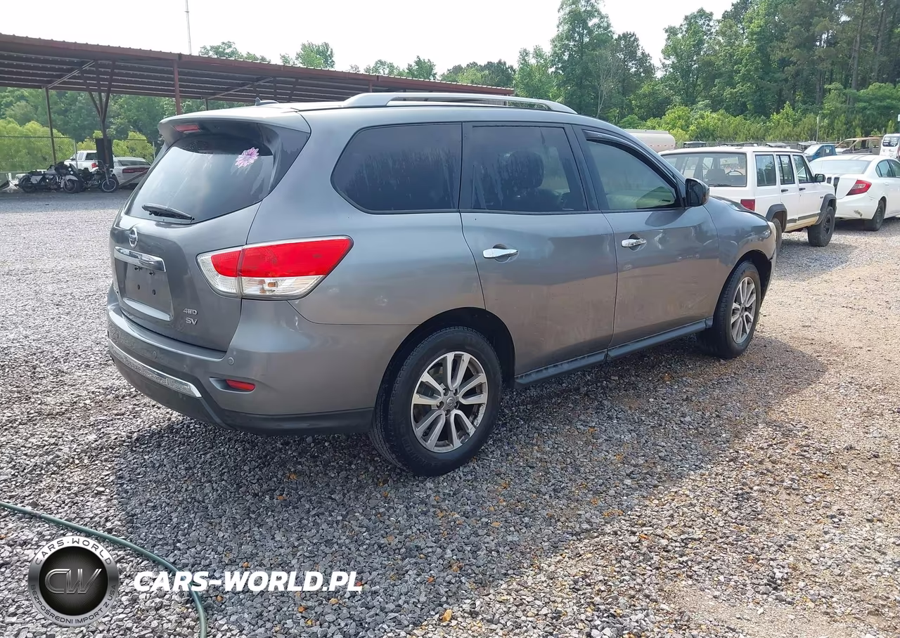 2015 Nissan Pathfinder Sv VIN:5N1AR2MM6FC638274 - 4