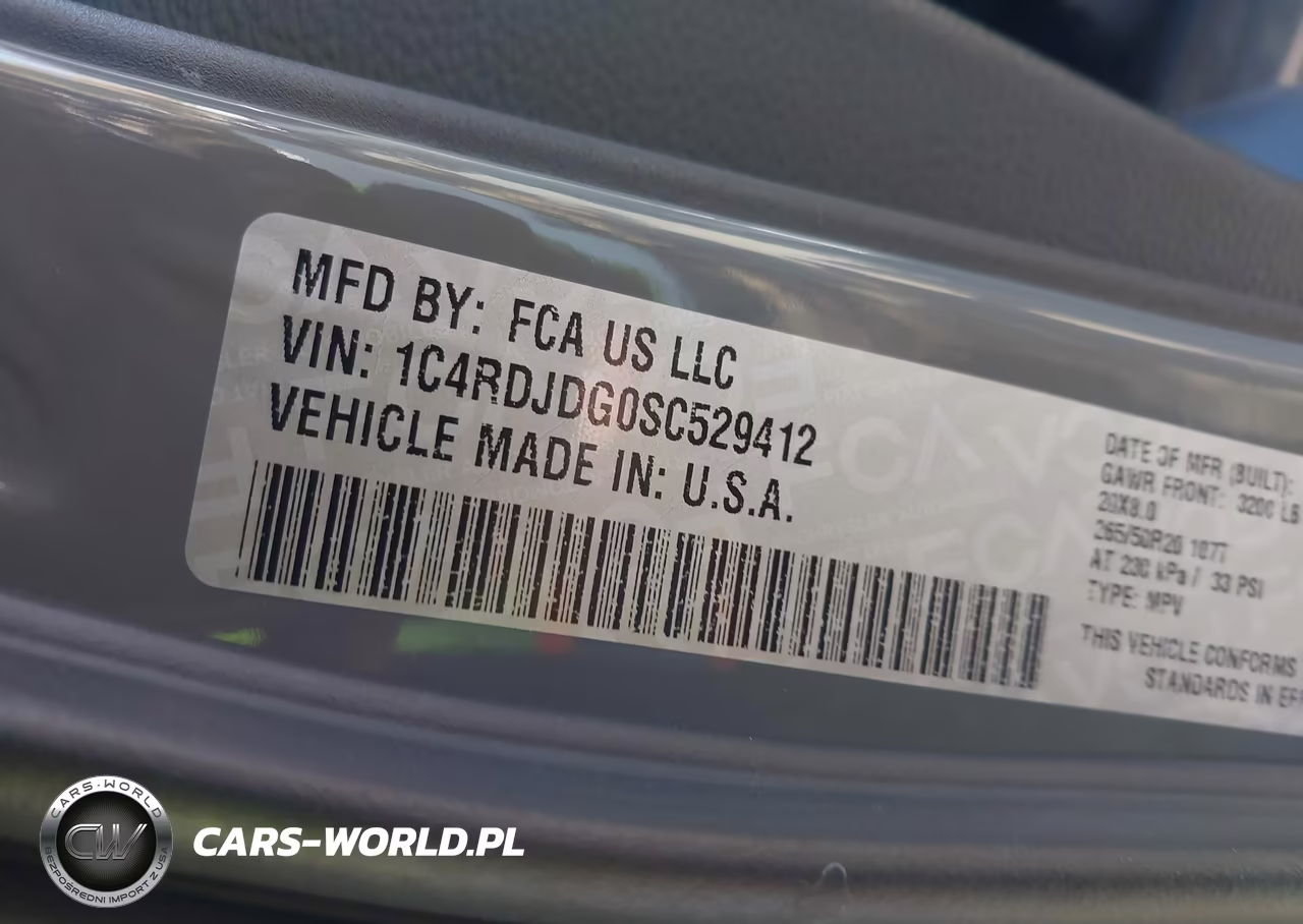 2025 Dodge Durango Gt Awd VIN:1C4RDJDG0SC529412 - 9