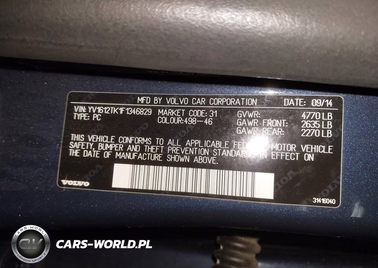 2015 Volvo S60 T5 Premier VIN:YV1612TK1F1346829 - 9