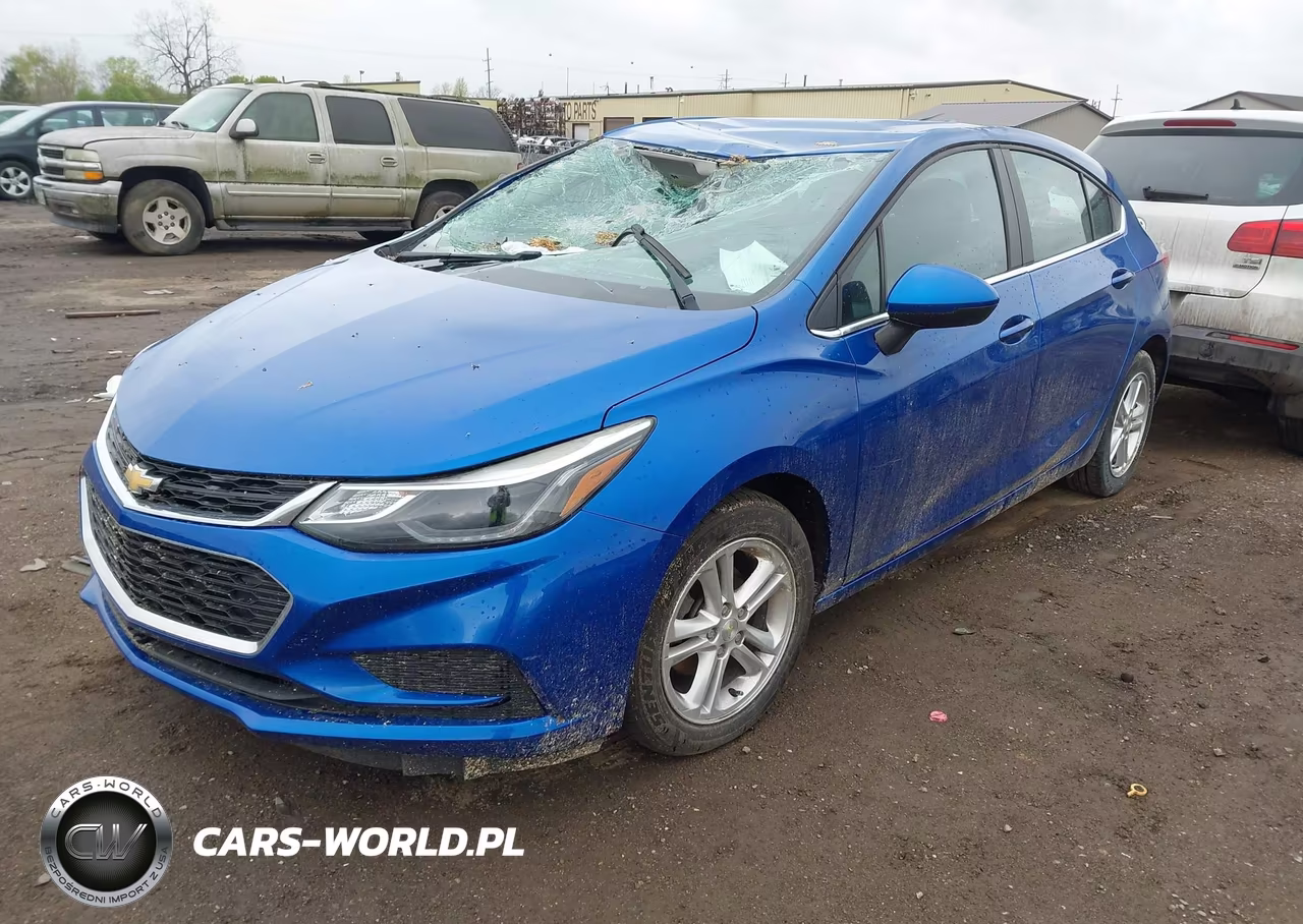 2017 Chevrolet Cruze Lt Auto VIN:3G1BE6SM1HS590509 - 2