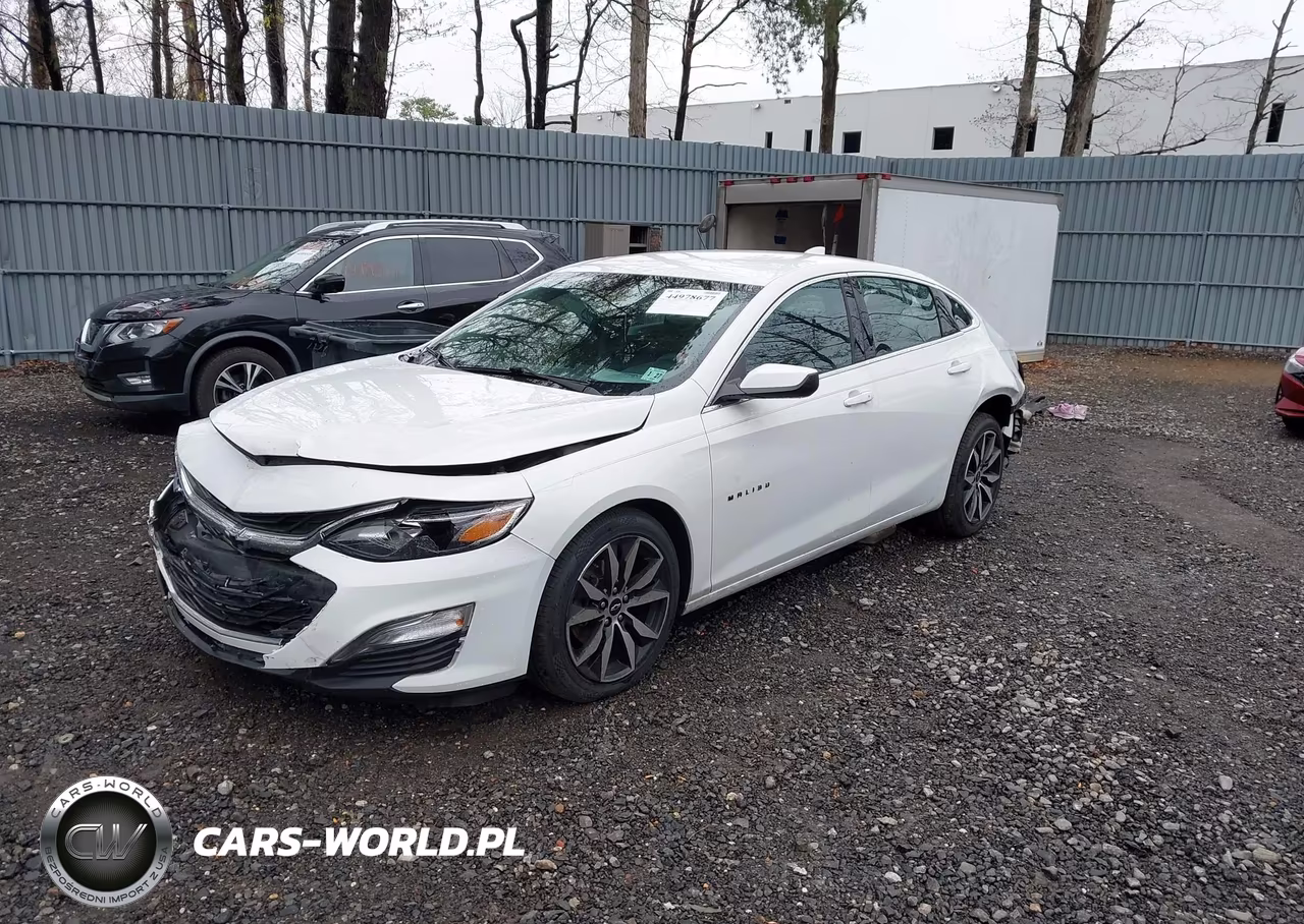 2022 Chevrolet Malibu Fwd Rs VIN:1G1ZG5STXNF101650 - 2