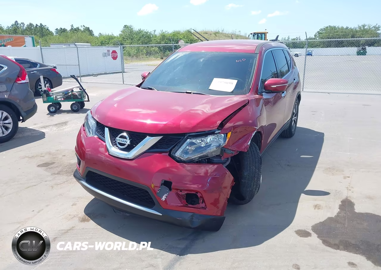 2015 Nissan Rogue S VIN:5N1AT2ML8FC822639 - 2