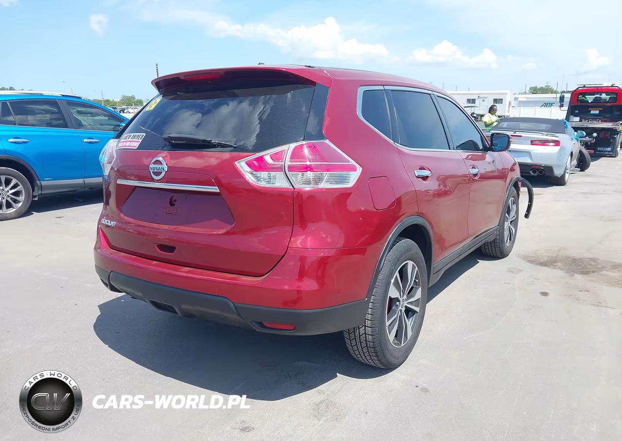 2015 Nissan Rogue S VIN:5N1AT2ML8FC822639 - 4