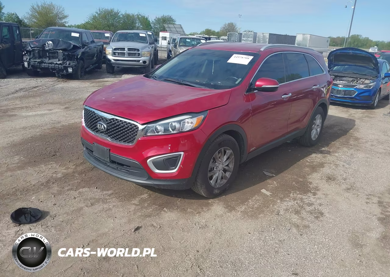 2016 Kia Sorento 2.4L Lx VIN:5XYPGDA35GG006732 - 2