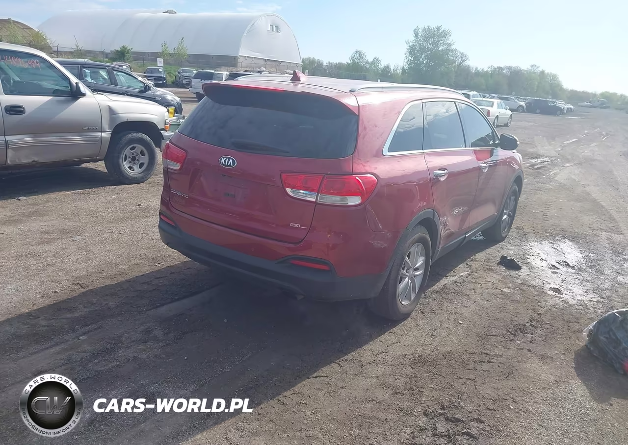 2016 Kia Sorento 2.4L Lx VIN:5XYPGDA35GG006732 - 4