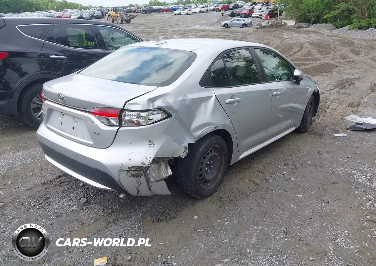 2020 Toyota Corolla Le VIN:JTDEPRAE8LJ091632 - 4