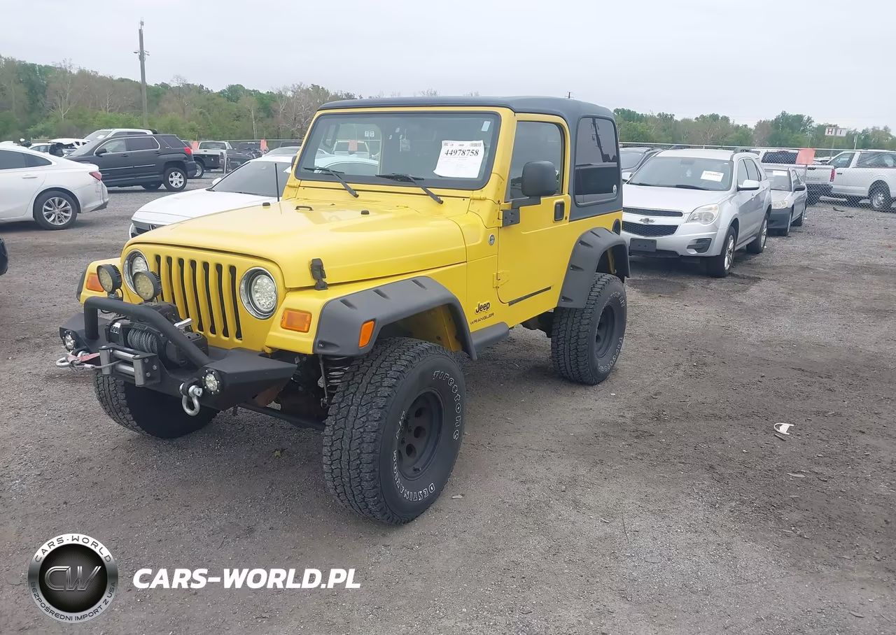 2006 Jeep Wrangler Se VIN:1J4FA29S56P760328 - 2