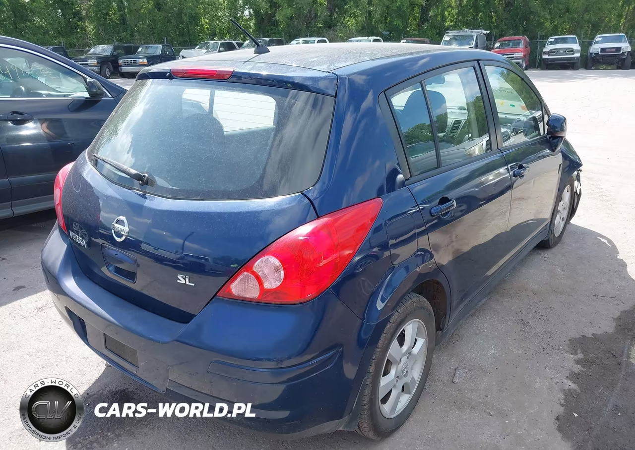 2007 Nissan Versa 1.8Sl VIN:3N1BC13E47L418459 - 4