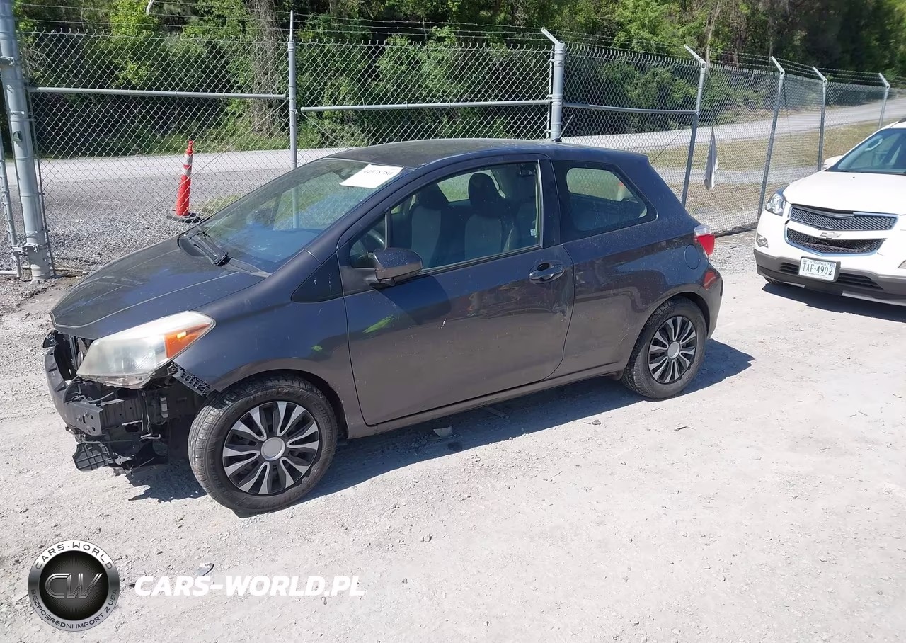 2013 Toyota Yaris Le VIN:JTDJTUD37DD566436 - 2