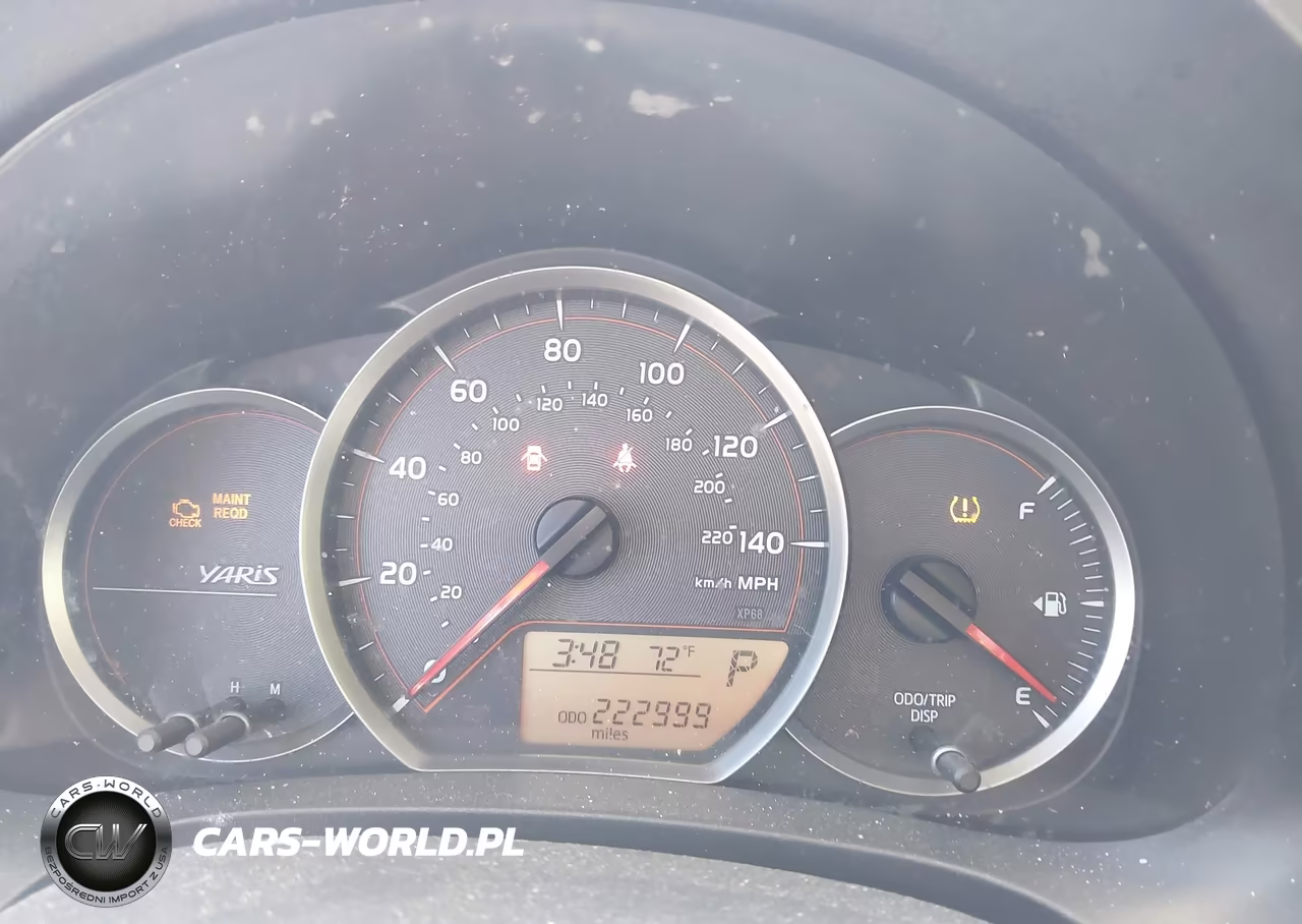 2013 Toyota Yaris Le VIN:JTDJTUD37DD566436 - 7