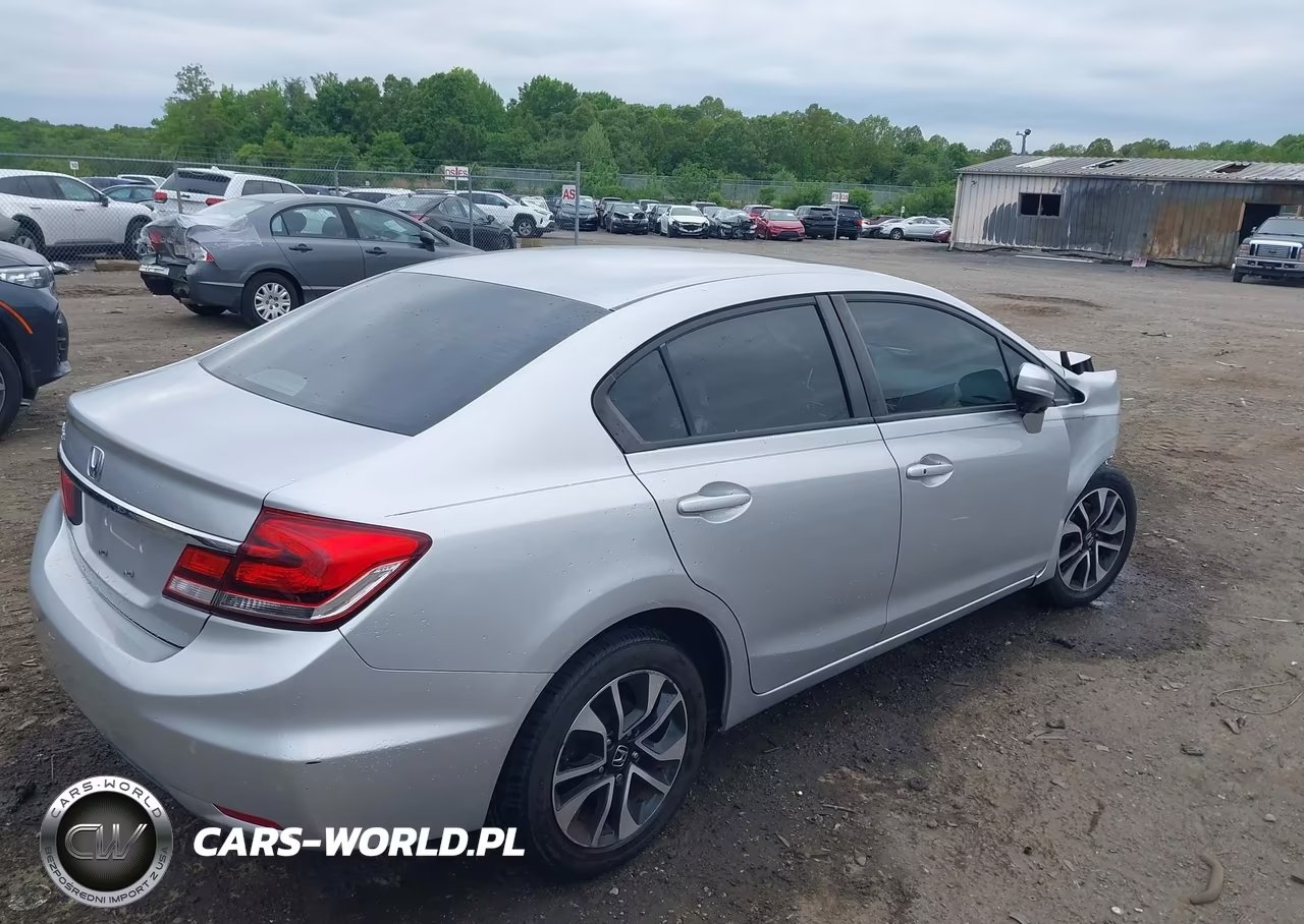 2015 Honda Civic Ex VIN:19XFB2F82FE235951 - 4