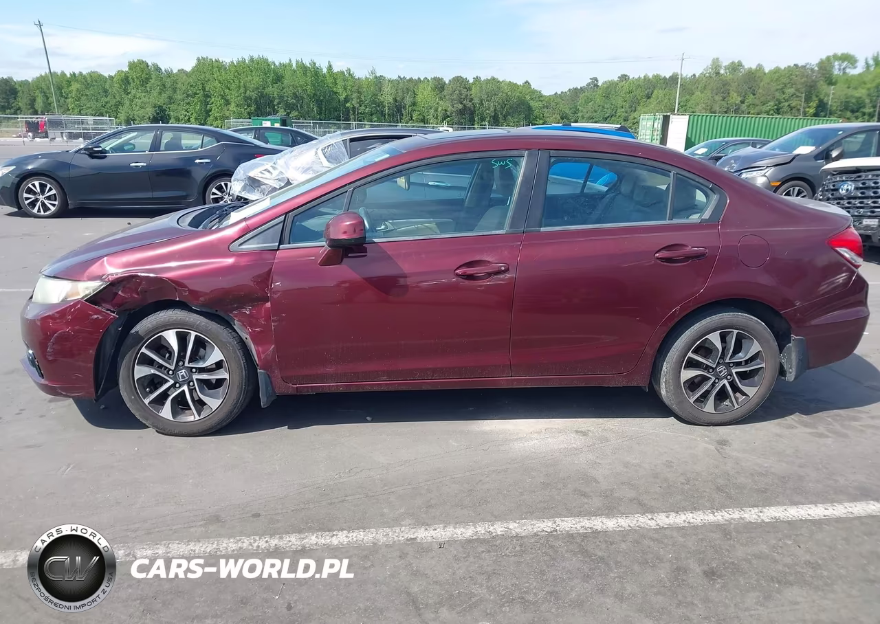2013 Honda Civic Ex-L VIN:19XFB2F96DE087793 - 14