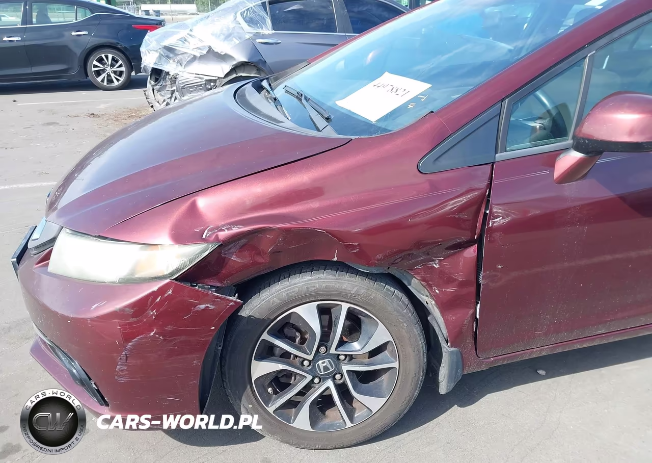 2013 Honda Civic Ex-L VIN:19XFB2F96DE087793 - 6