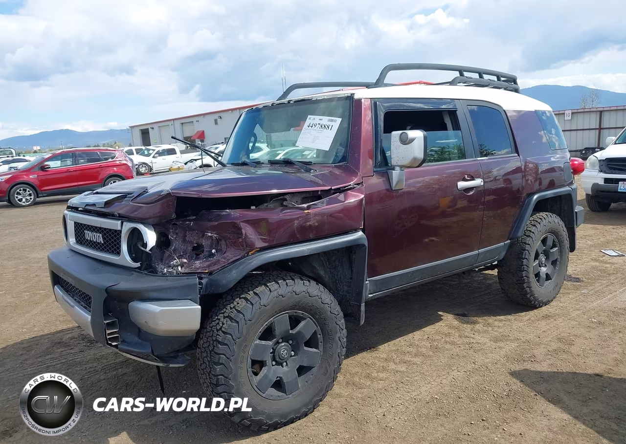 2007 Toyota Fj Cruiser VIN:JTEBU11F870082989 - 2
