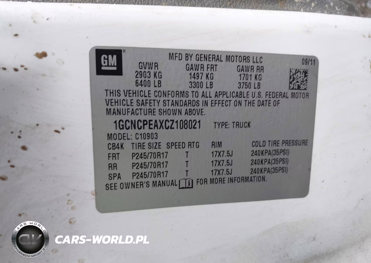 2012 Chevrolet Silverado 1500 Work Truck VIN:1GCNCPEAXCZ108021 - 9