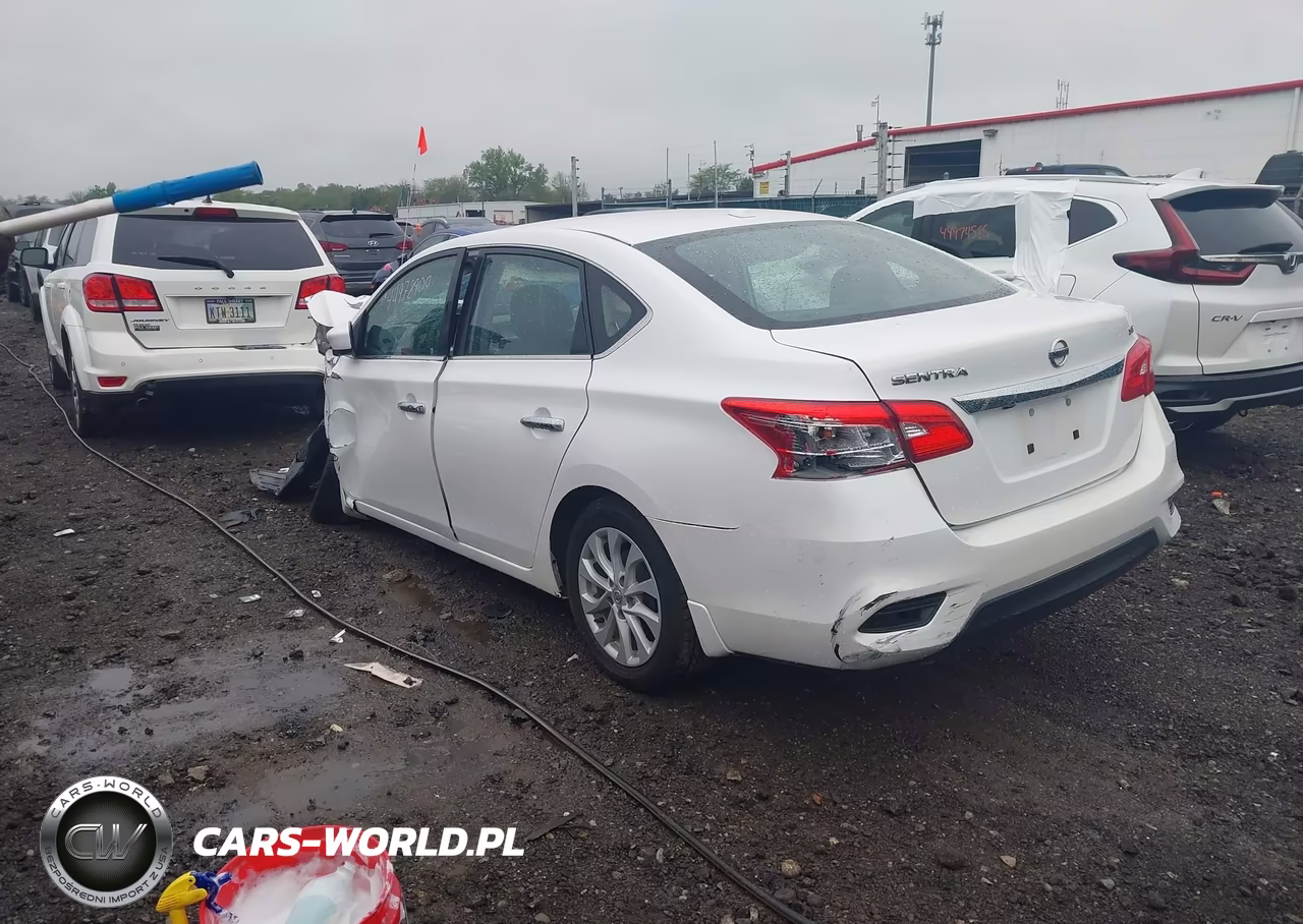 2019 Nissan Sentra Sv VIN:3N1AB7AP5KL608317 - 3