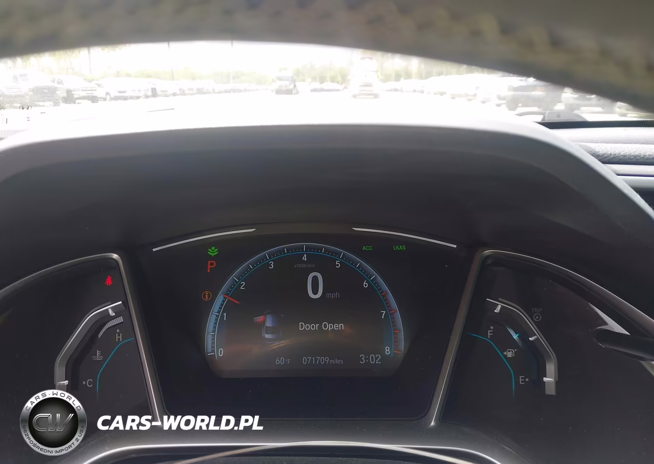 2019 Honda Civic Ex VIN:19XFC1F31KE007865 - 7