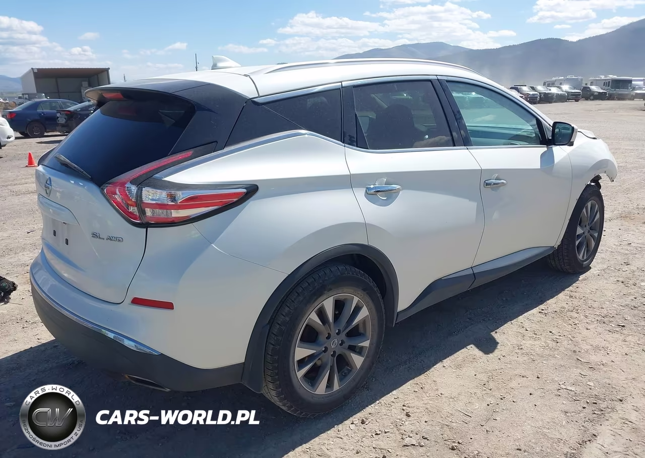 2016 Nissan Murano Sl VIN:5N1AZ2MH8GN166149 - 4