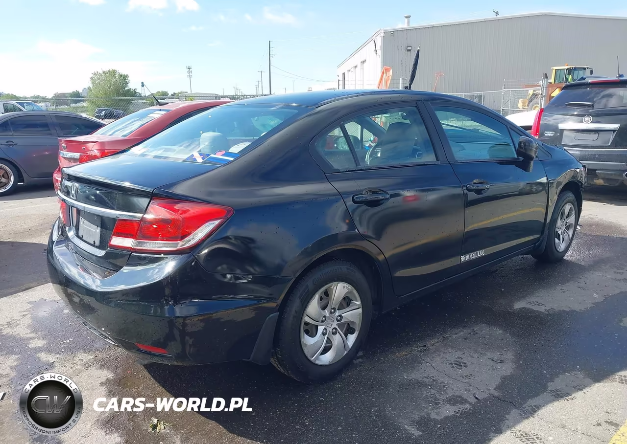 2015 Honda Civic Lx VIN:2HGFB2F59FH531626 - 4