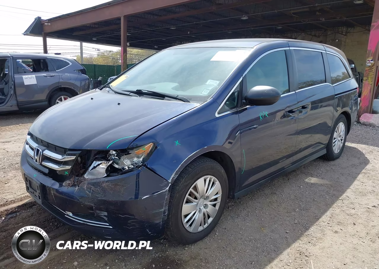 2014 Honda Odyssey Lx VIN:5FNRL5H20EB013065 - 2