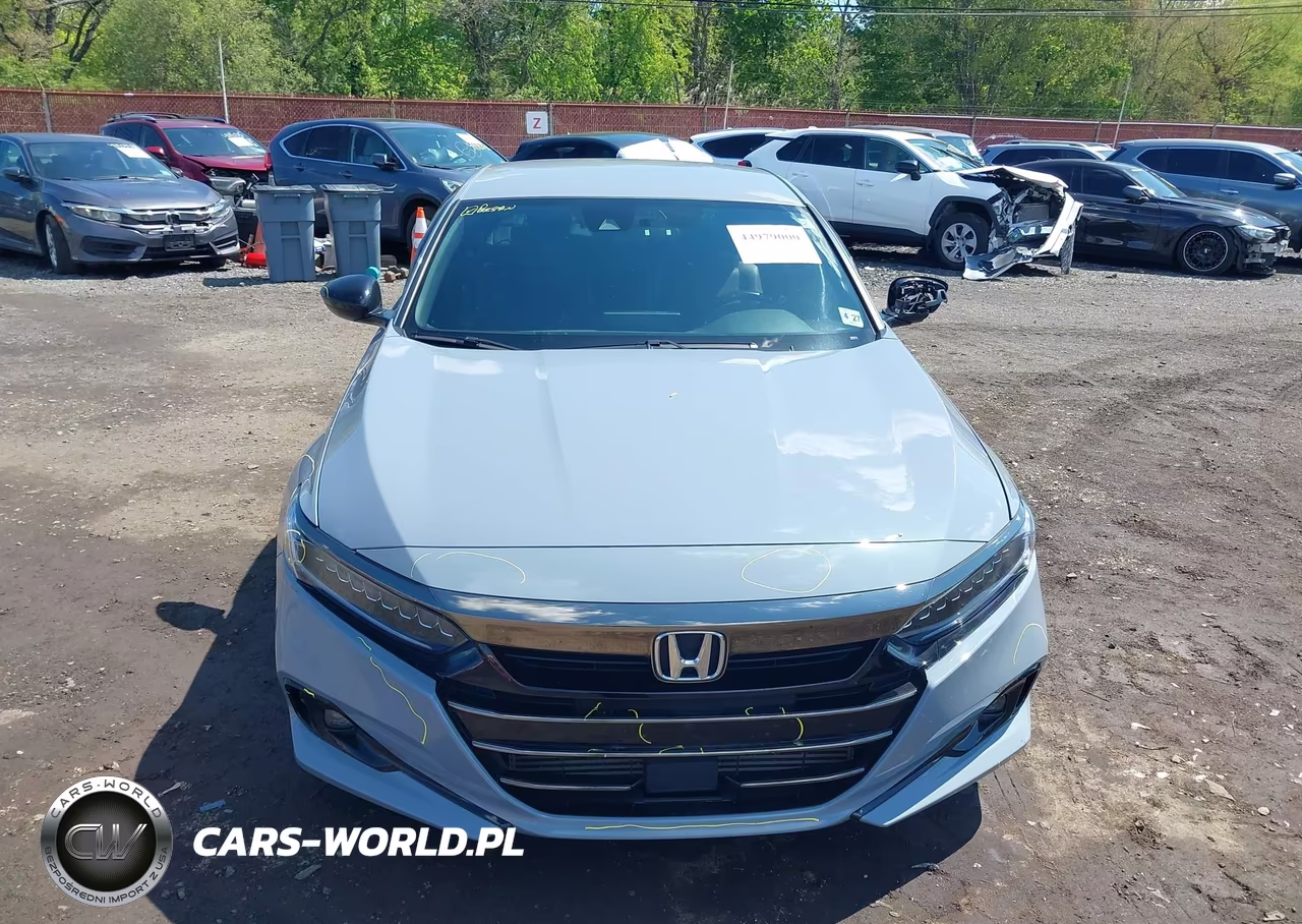 2022 Honda Accord Sport VIN:1HGCV1F35NA046934 - 12