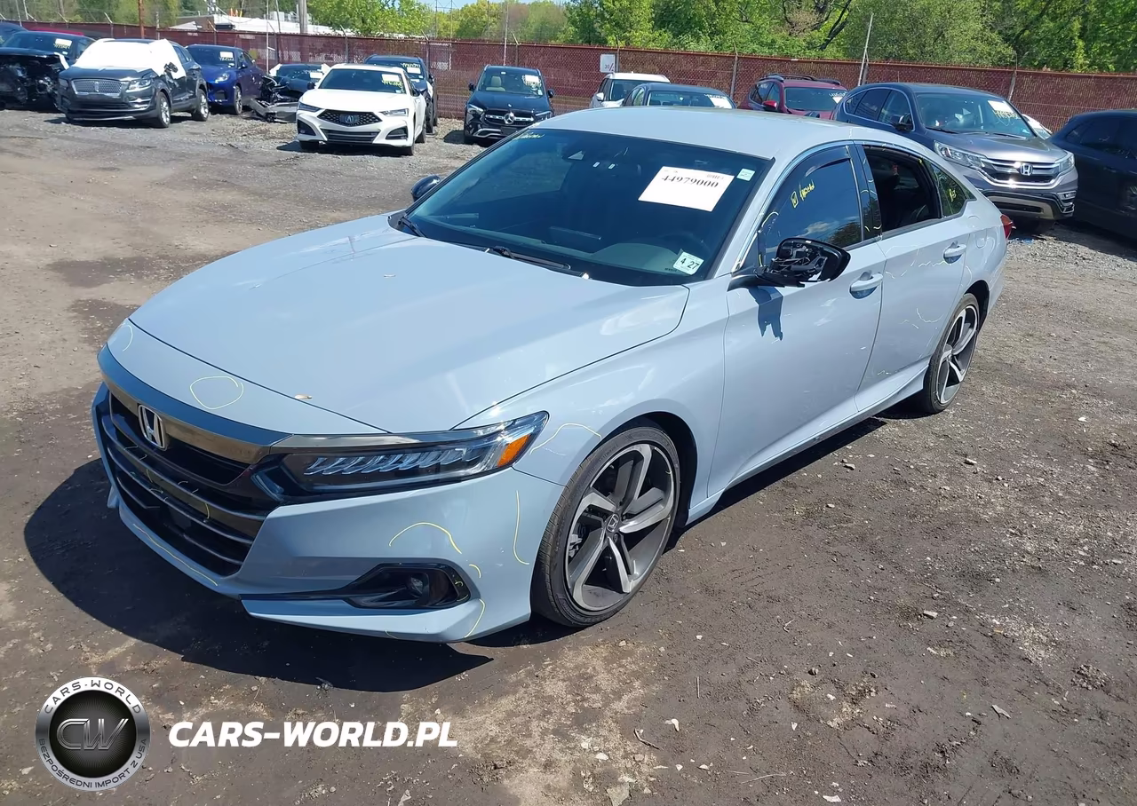 2022 Honda Accord Sport VIN:1HGCV1F35NA046934 - 2