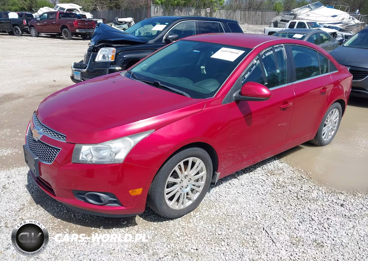 2012 Chevrolet Cruze Eco VIN:1G1PJ5SC8C7335270 - 2