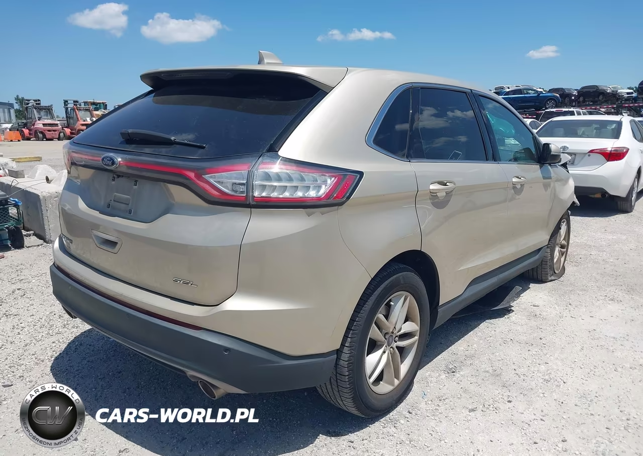2017 Ford Edge Sel VIN:2FMPK3J85HBB41120 - 4