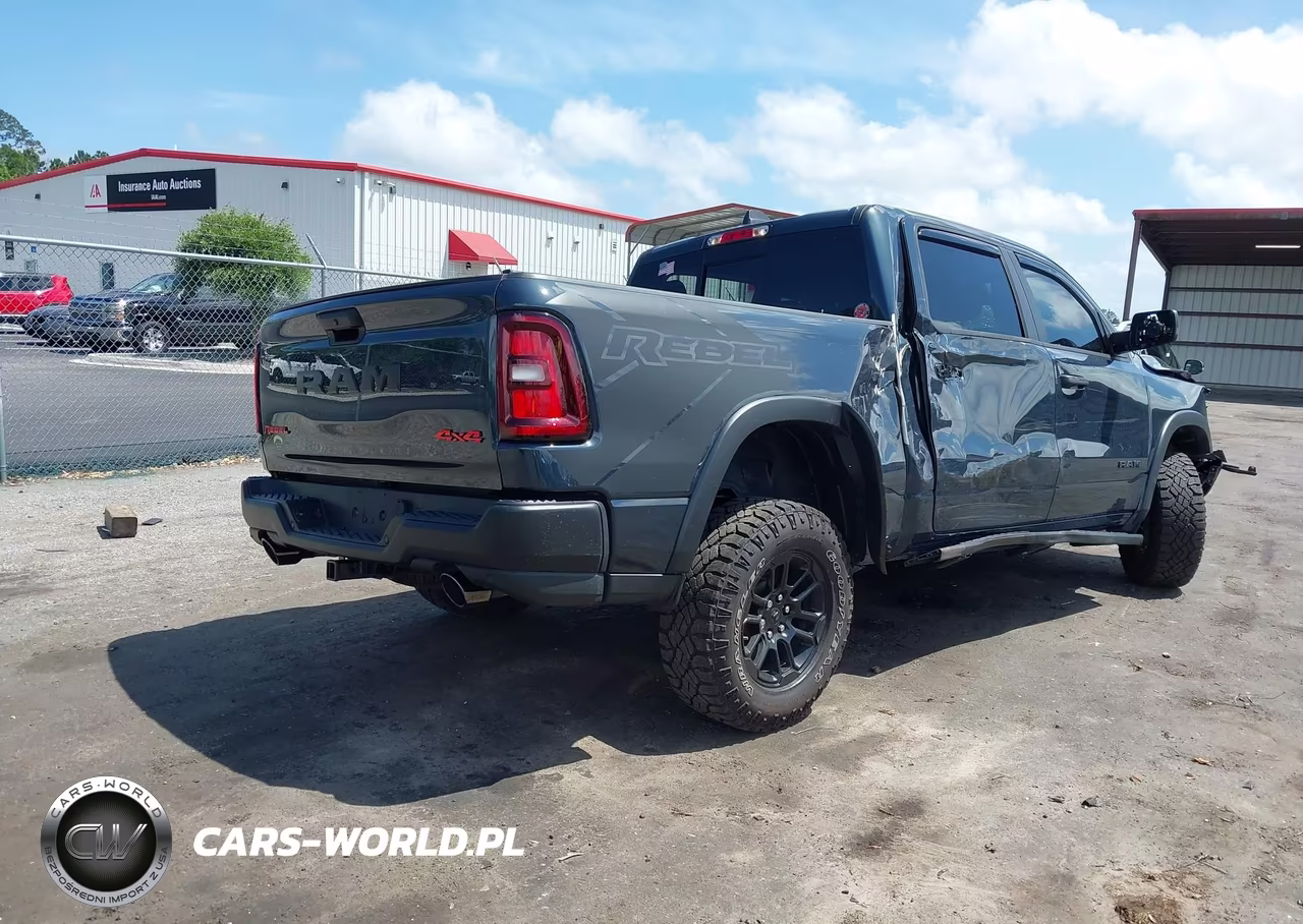 2025 Ram 1500 Rebel 4X4 5'7 Box VIN:1C6SRFLP9SN635841 - 4