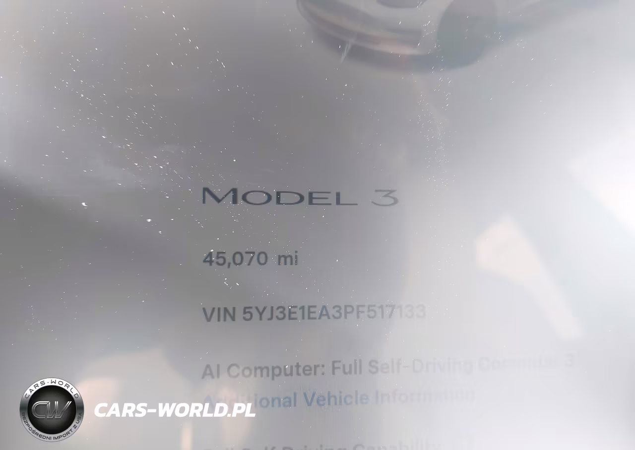 2023 Tesla Model 3 Rear-Wheel Drive VIN:5YJ3E1EA3PF517133 - 7