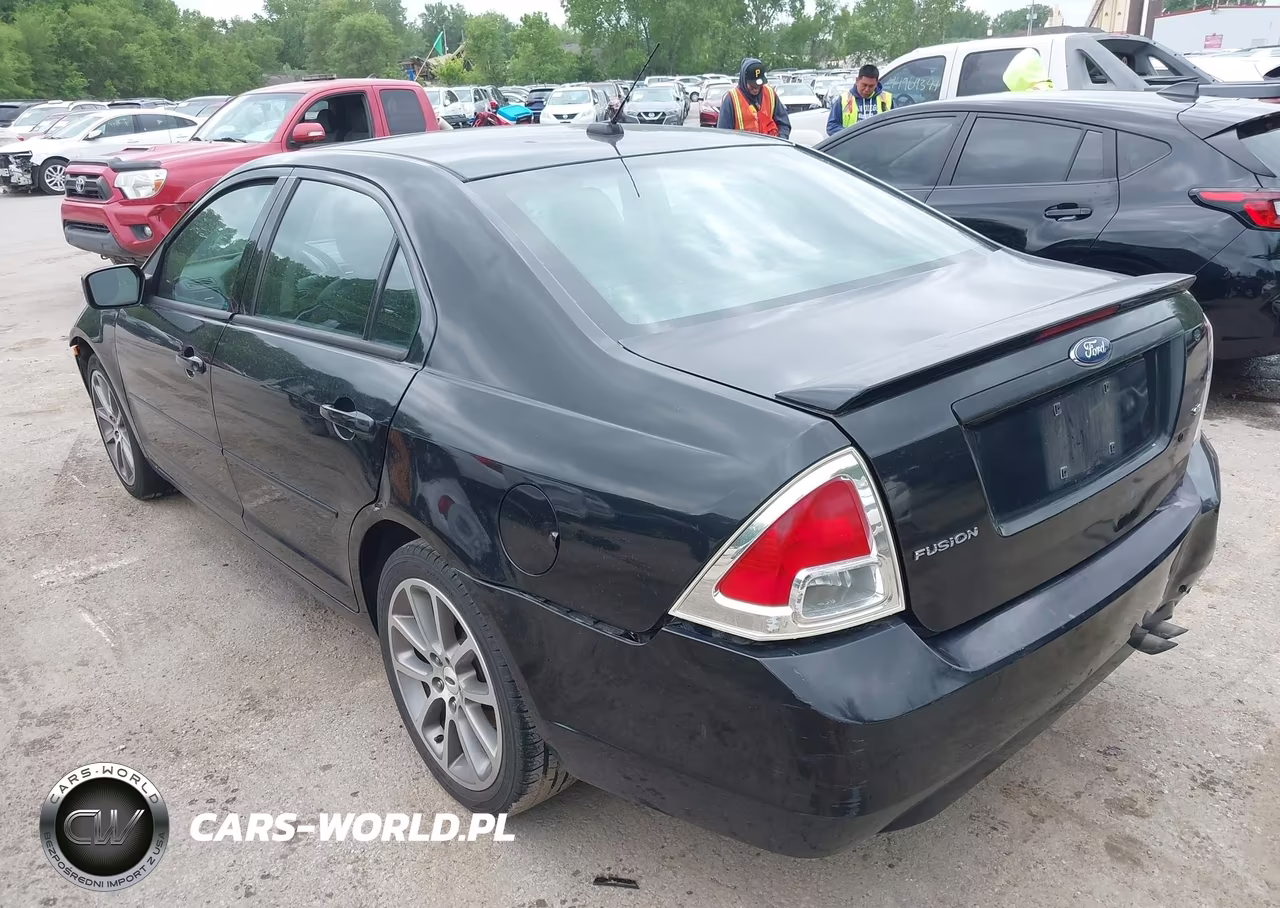 2009 Ford Fusion Se VIN:3FAHP07Z89R188840 - 3