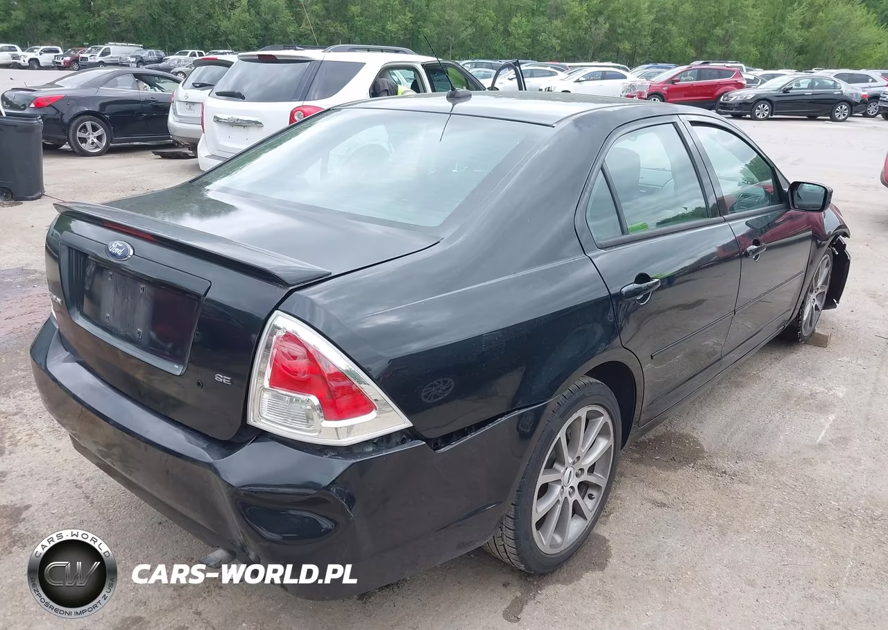 2009 Ford Fusion Se VIN:3FAHP07Z89R188840 - 4