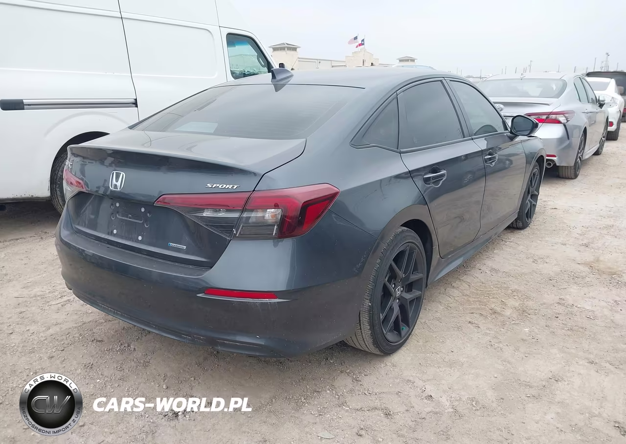 2025 Honda Civic Hybrid Sport-Sport Touring VIN:2HGFE4F83SH324382 - 4