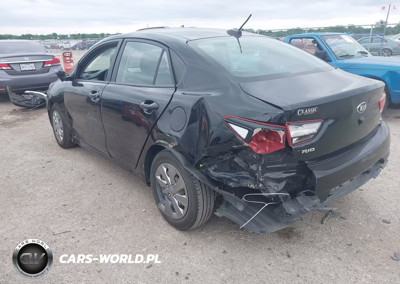 2020 Kia Rio S VIN:3KPA24AD7LE318216 - 3