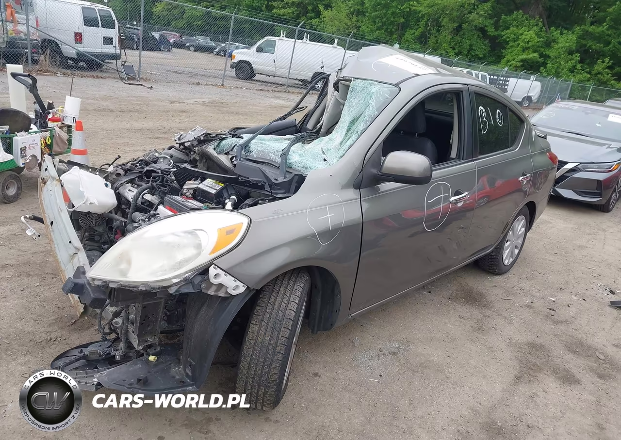 2013 Nissan Versa 1.6 Sv VIN:3N1CN7AP7DL860654 - 2