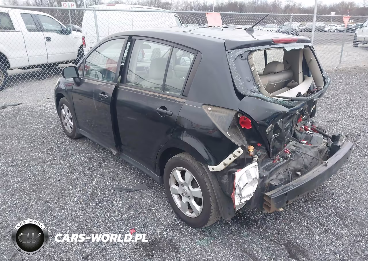 2007 Nissan Versa 1.8Sl VIN:3N1BC13E07L434402 - 3